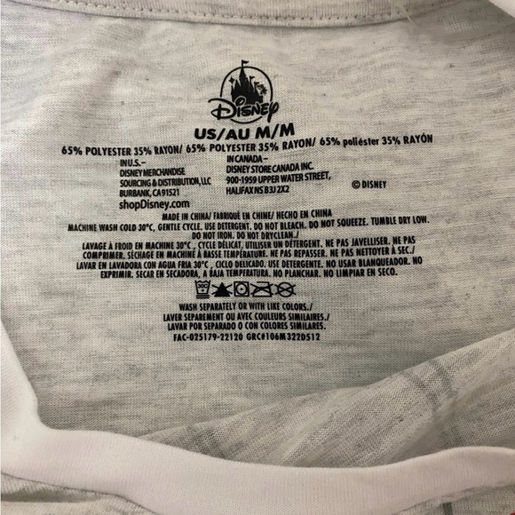 Disney Womens Medium My Kind Of Place Mickey Mouse T- Shirt Lightweight Soft - Picture 5 of 6